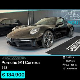 Porsche 911 992 Carrera IVA ESP BURMESTER/TETTO/CHRONO
