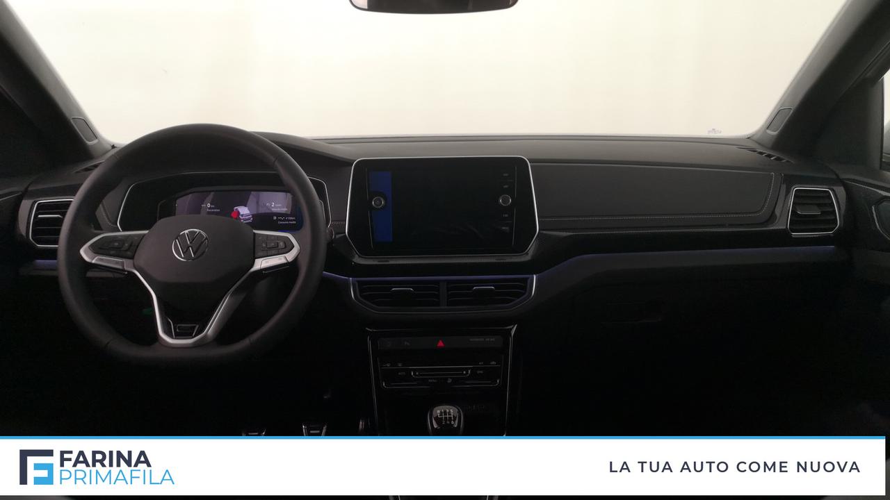 VOLKSWAGEN T-Cross 2024 - T-Cross 1.0 tsi R-Line Plus 115cv