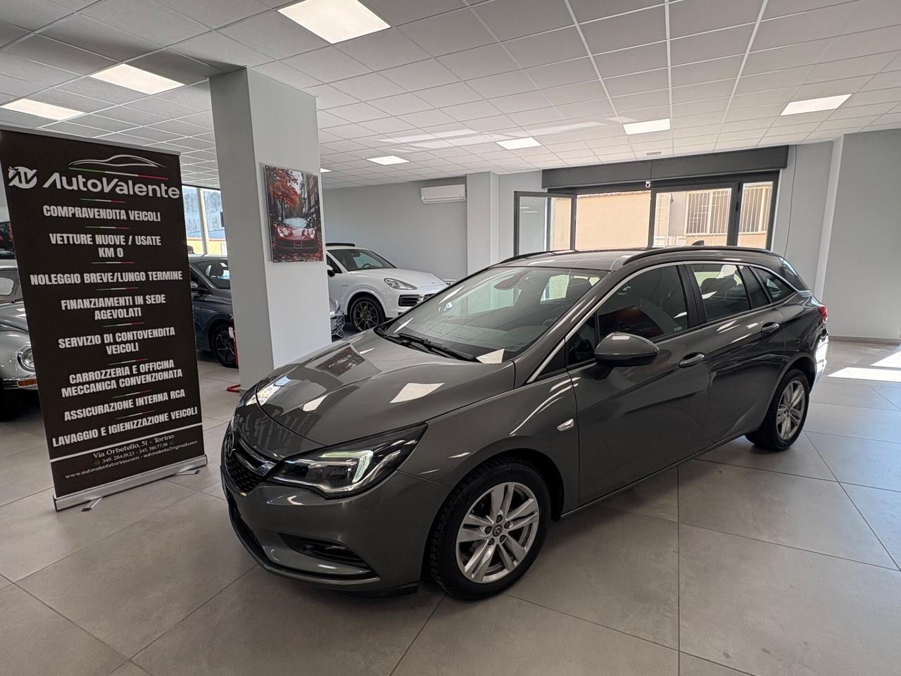 Opel Astra 1.6 CDTi 110CV E6B anno2017 neopatentati