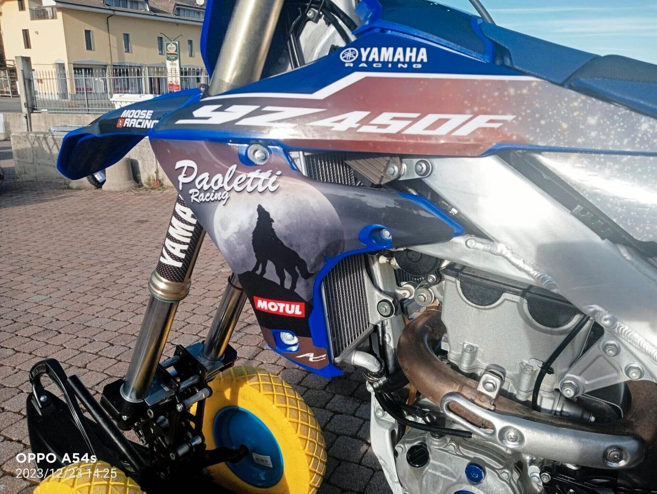 Yamaha yzf 450 kit cingoli snowbike da 127