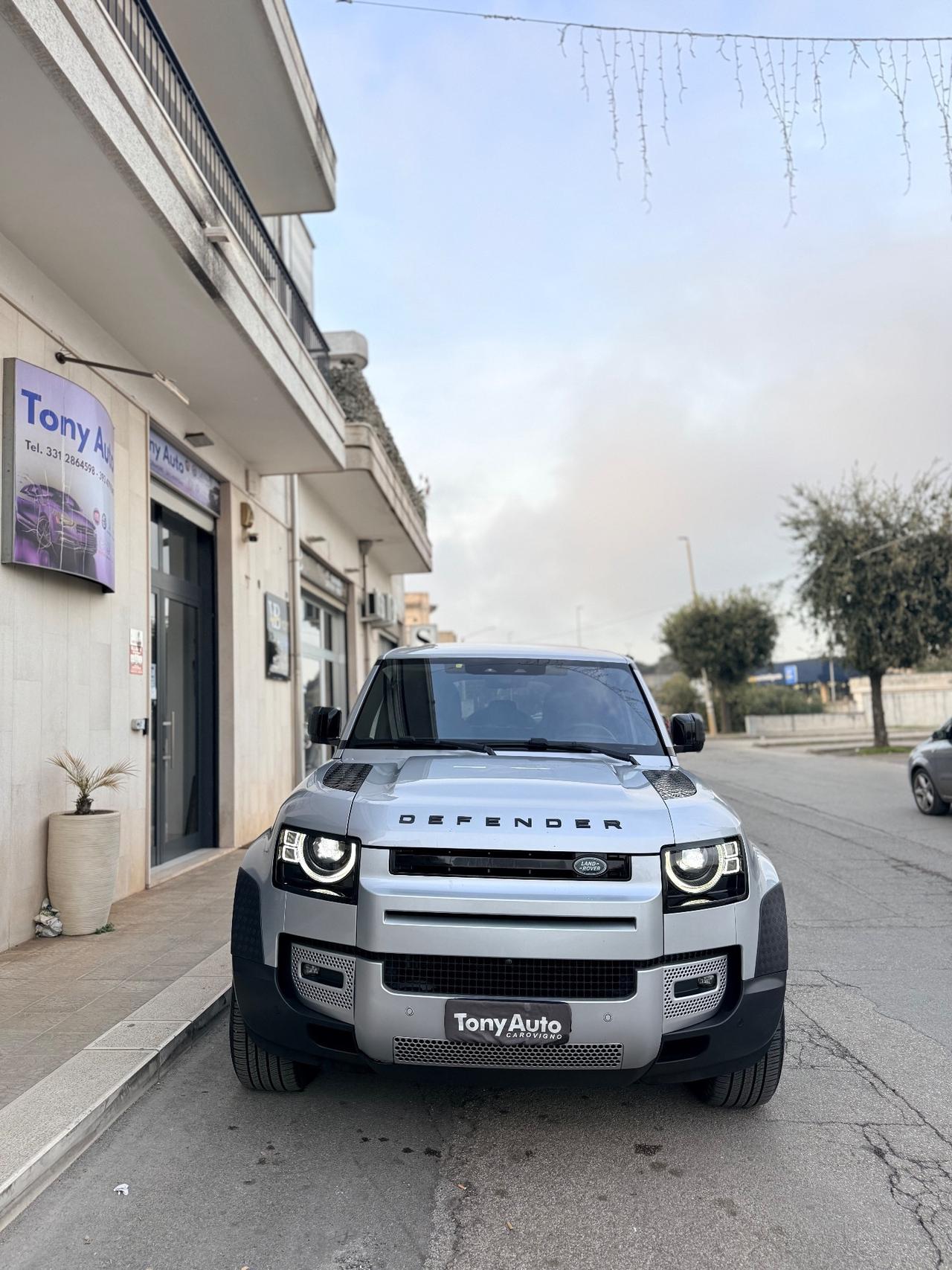 Land Rover Defender 110 2.0 SD4 240CV AWD Auto HSE TETTO APRIBILE,APPLE CARPLAY,TELECAMERA,VIRTUAL COCKPIT