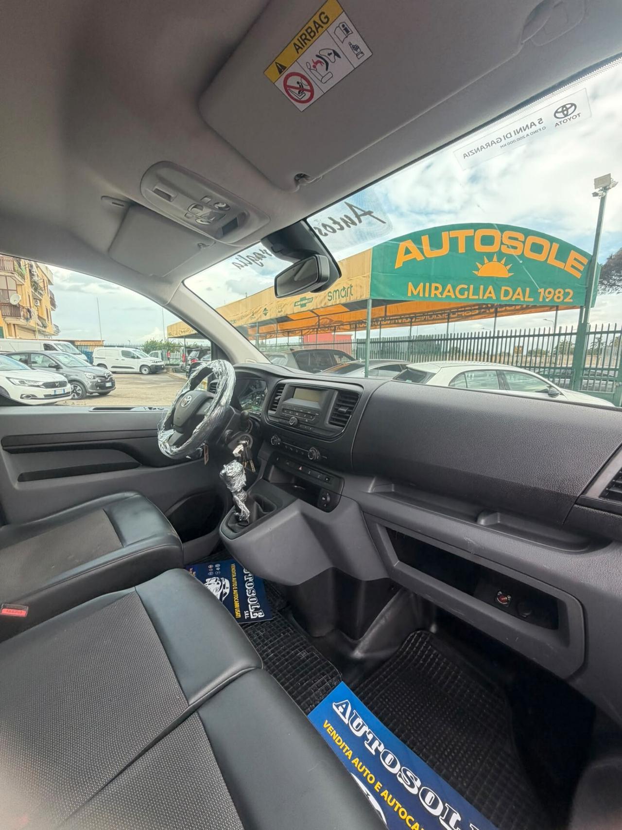 Toyota Proace 2.0 HDI 122CV EURO 6D FURGONE UGUALE EXPERT/JUMPY/SCUDO 31/12/2019