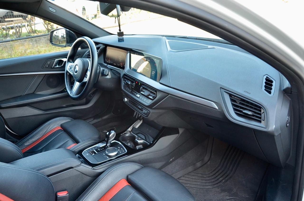 BMW 120i MSPORT PRO 5p 177cv AUTO, PREZZO REALE, GARANZIA BMW 5/27, SERVICE PACK 5/28, UNICOPROPRIETARIO, COLOR VISIONE EDITION, MBRAKES, HIGH BEAM, SEDILI SPORTIVI, PERMUTE