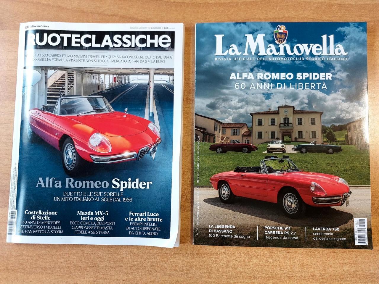 Alfa Romeo Spider Duetto 1600 Osso di Seppia del 1966