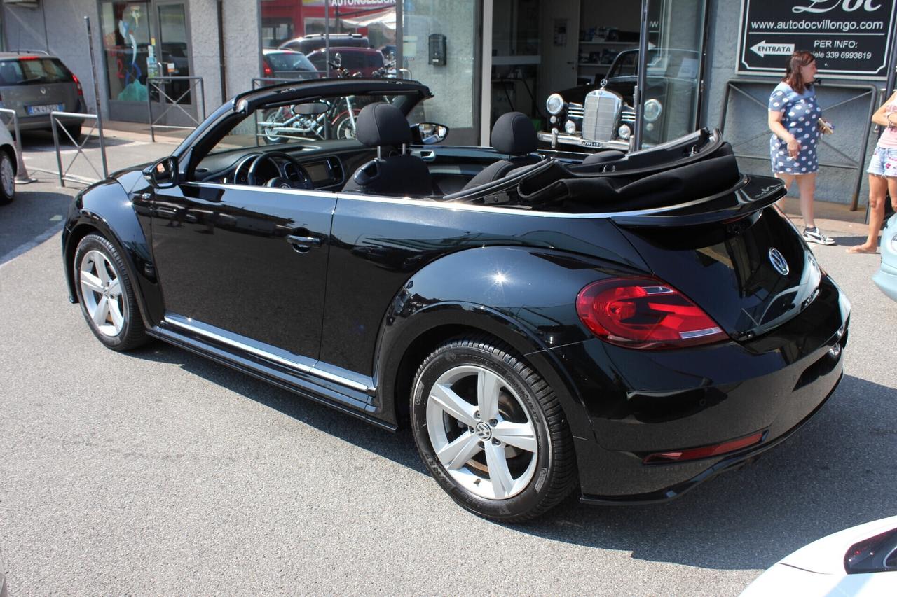 Volkswagen Maggiolino Cabrio 1.4 TSI R-LINE DSG FARI A LED - TAGLIANDI UFFICIALI!