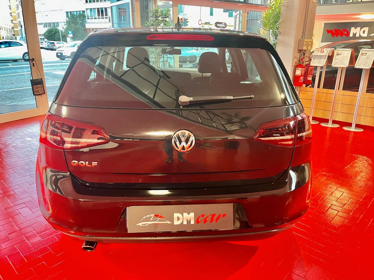 VOLKSWAGEN GOLF VII 105 CV TDI HIGHLINE DSG RETROCAMERA CERCHI IN LEGA OK NEOPATENTATI