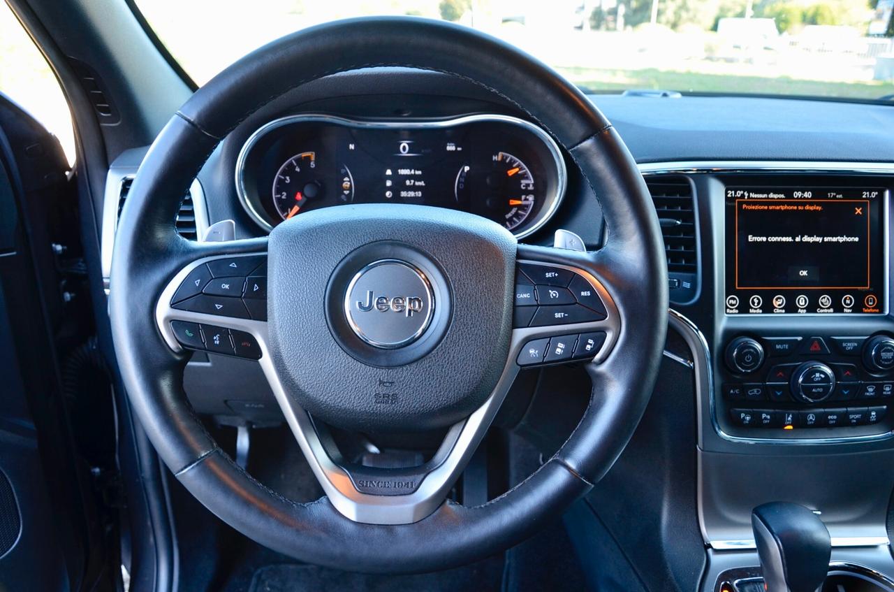 JEEP GRAND CHEROKEE 3.0 V6 mtj LIMITED 250cv AUTO, UFF ITALIANA, EURO 6D, KEYLESS, RETROCAMERA, FARI LED, 20", PERMUTE