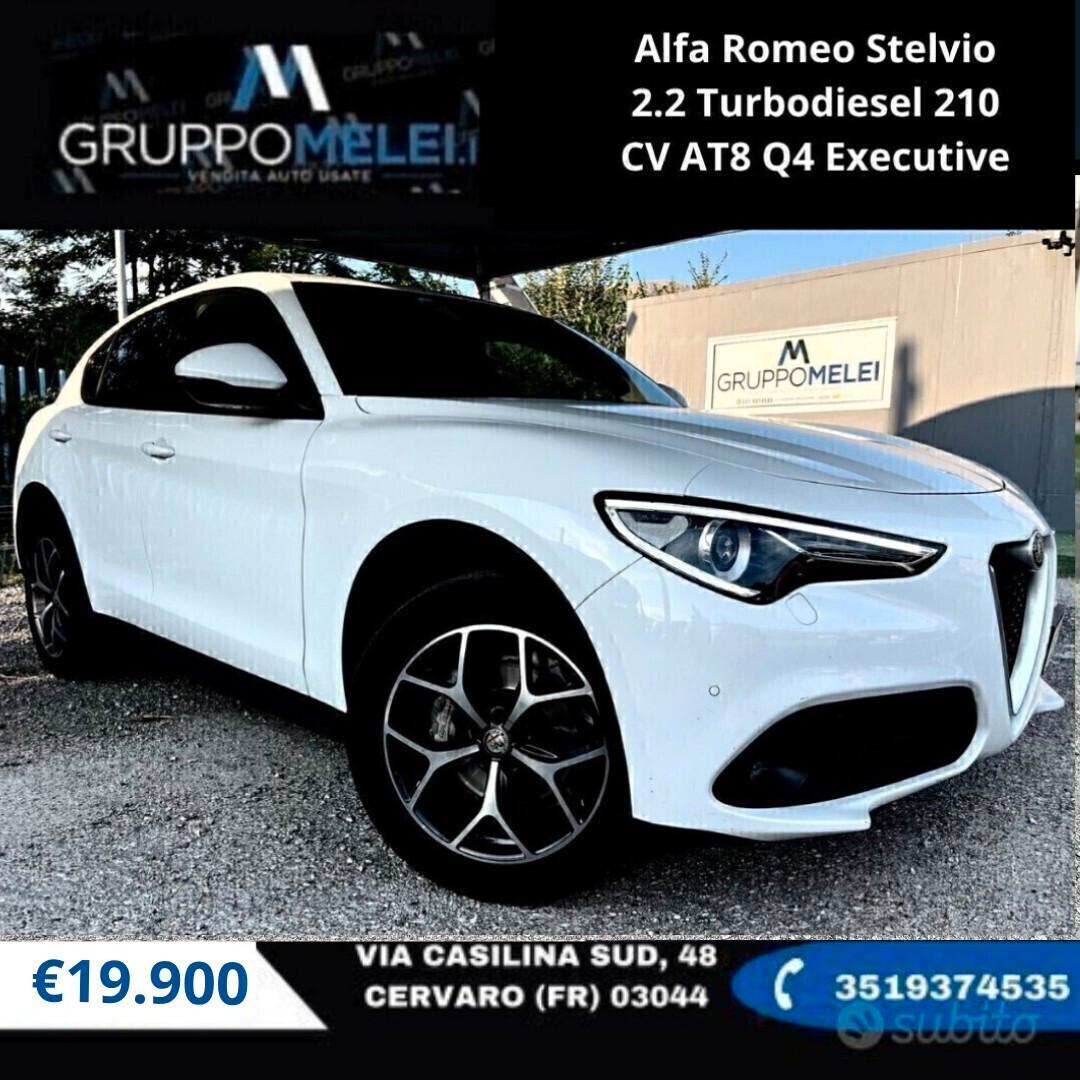 Alfa Romeo Stelvio 2.2 Turbodiesel 210 CV AT8 Q4 Executive