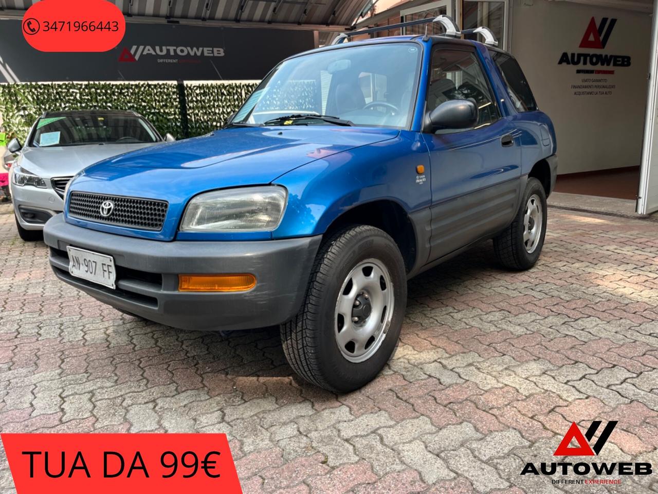 Toyota RAV 4 2.0i 16V cat 3 porte 4 WD