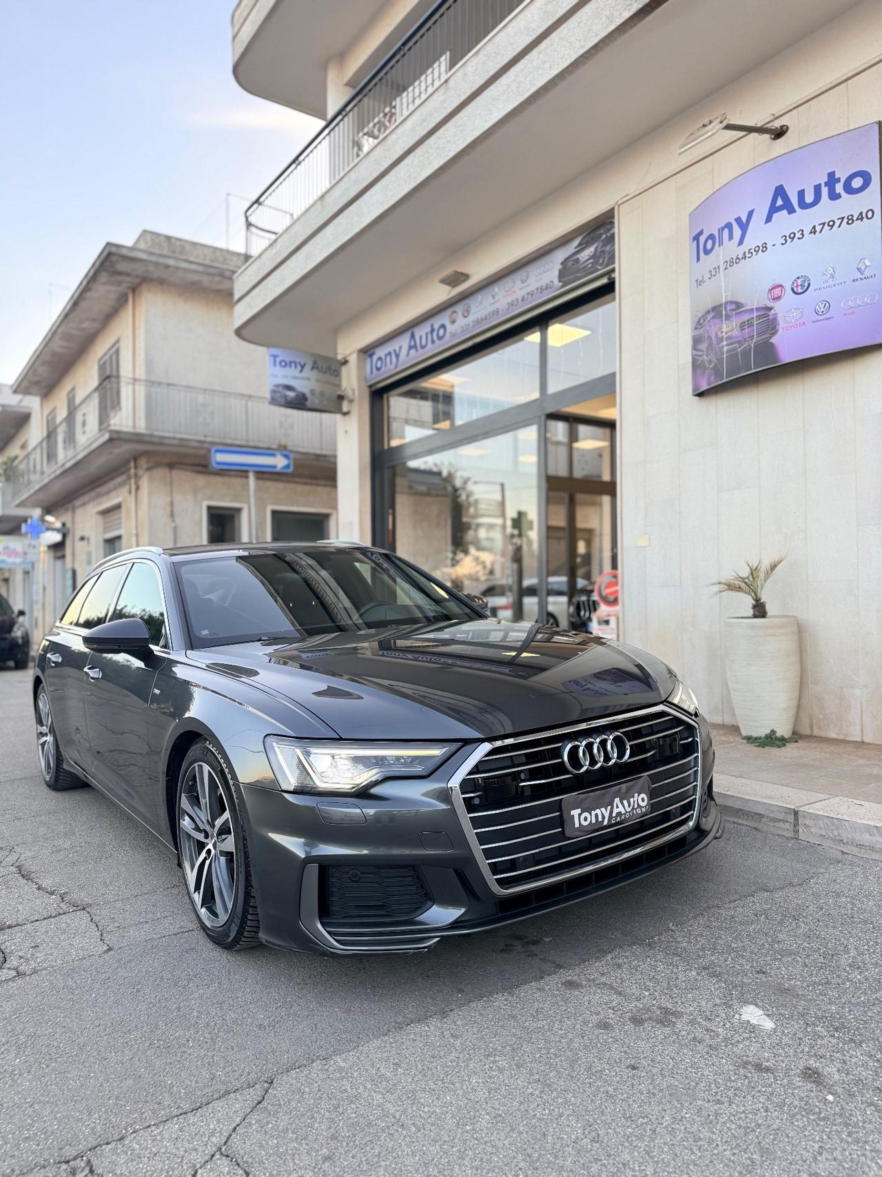 Audi A6 40 2.0 mhev (diesel/elettrica)TDI S tronic Sport, cambio s-tronic, modello S-LINE,KM CERTIFICATI