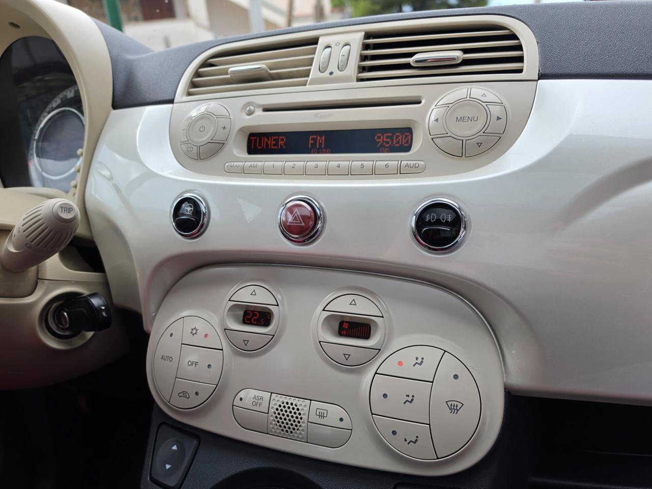 Fiat 500 1.2 Lounge *Pelle*Tetto*bianco perla