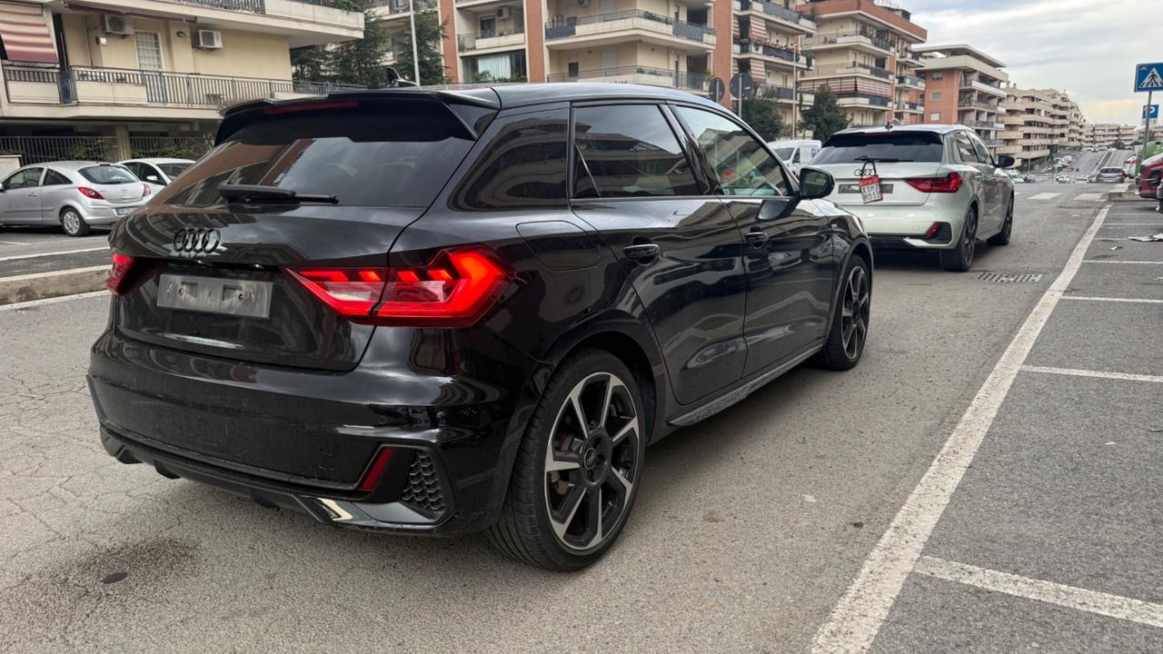 Audi A1 SPB 30 TFSI S line edition LED NAVI CAR PLAY KAMERA CLIMA AUTOMATICO PDC BLUETOOTH CERCHI 18