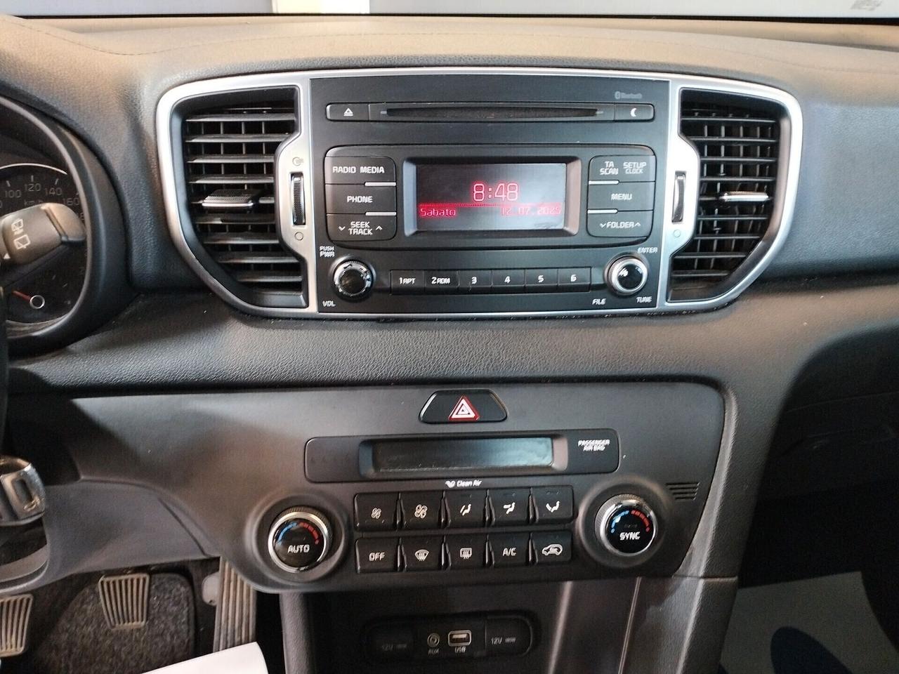 Kia Sportage 1.7 crdi Class 2wd 115cv my17