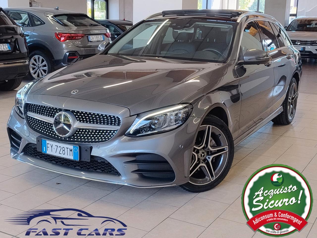 MERCEDES C 220d 4matic Premium TETTO BURMESTER MULTIBEAM