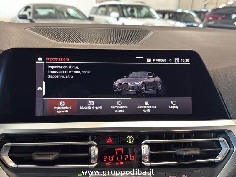 BMW Serie 4 G22 2020 Coupe Diesel 420d Coupe mhev 48V xdrive Msport auto