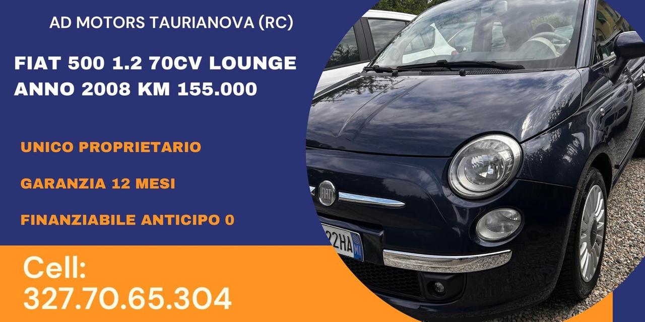 Fiat 500 1.2 Lounge