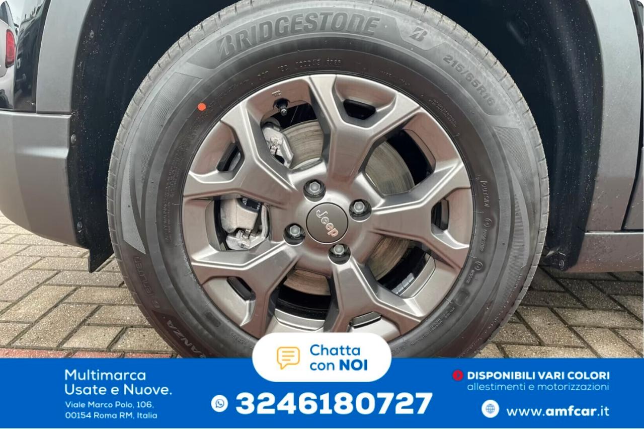 Jeep Avenger Longitude + AUTOMATICA + SEDILI RISCALDATI + CARPLAY +