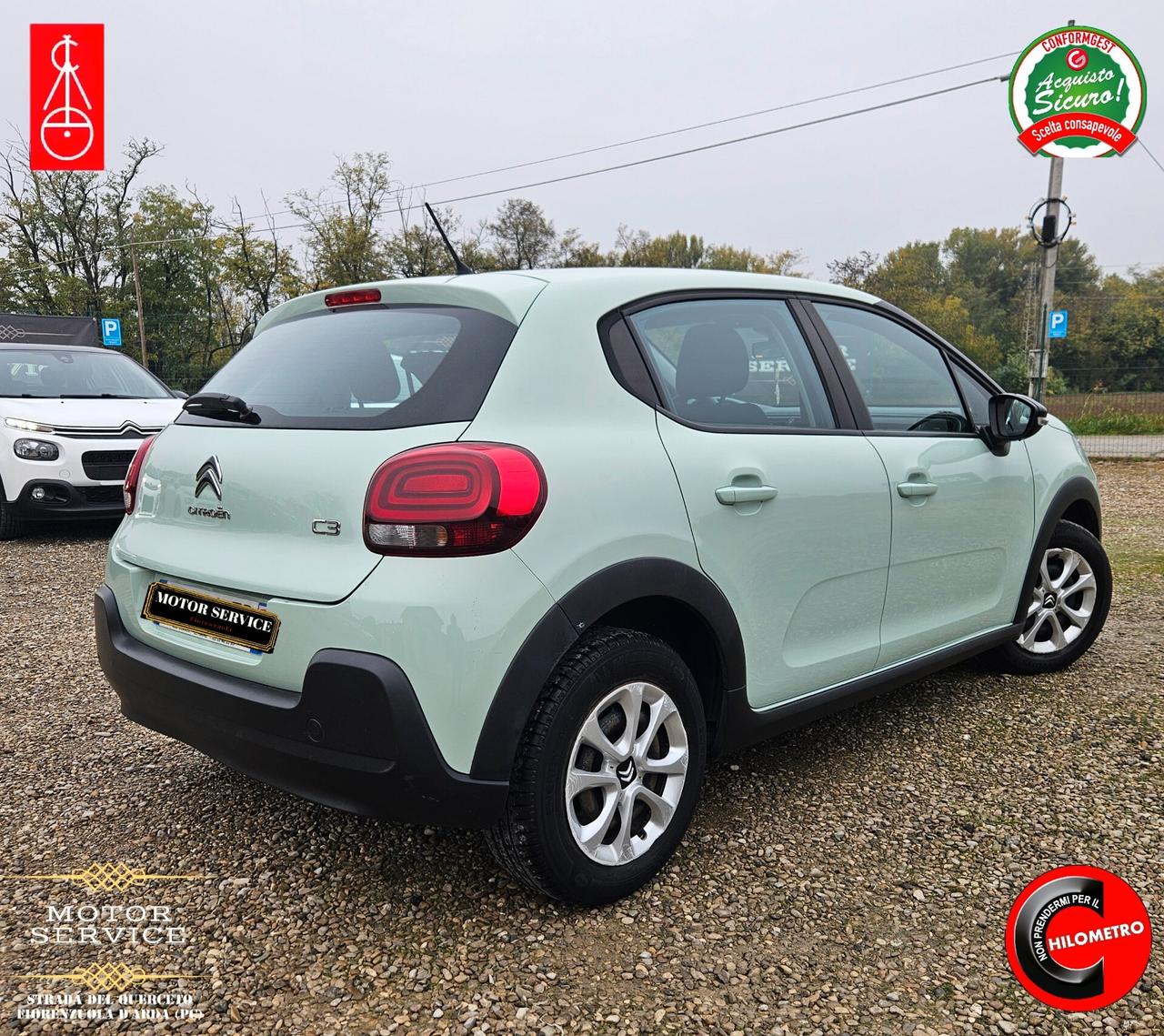 Citroen C3 1.2 NEOPATENTATI 39000KM GARANTITA
