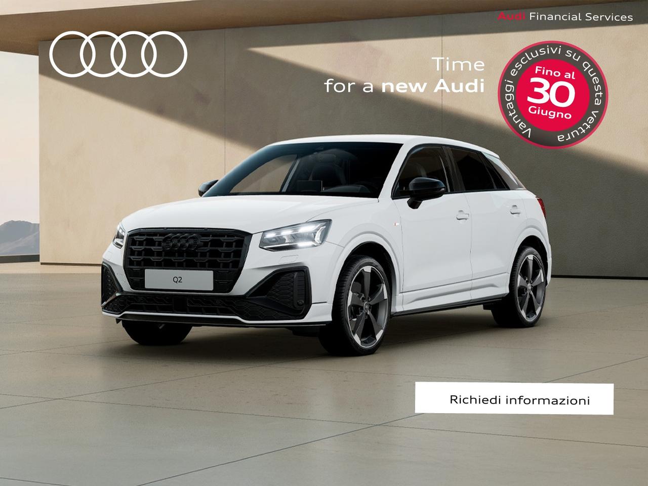 Audi Q2 35 1.5 tfsi identity black s-tronic