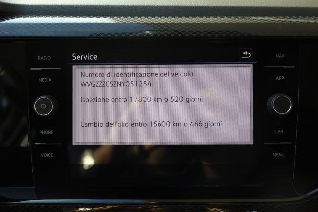 VOLKSWAGEN Taigo 1.0 TSI 110 CV DSG Automatica per NEOPATENTATI