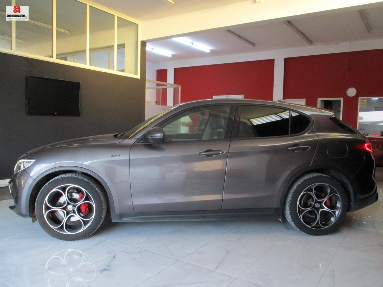 A.R.Stelvio 2.2 Turbodiesel 190 CV AT8 RWD Sprint 10-2020 KM110000 FULL