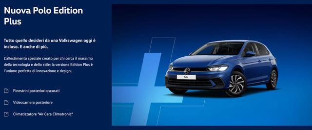 VOLKSWAGEN Polo 1.0 TSI 95cv Edition Plus