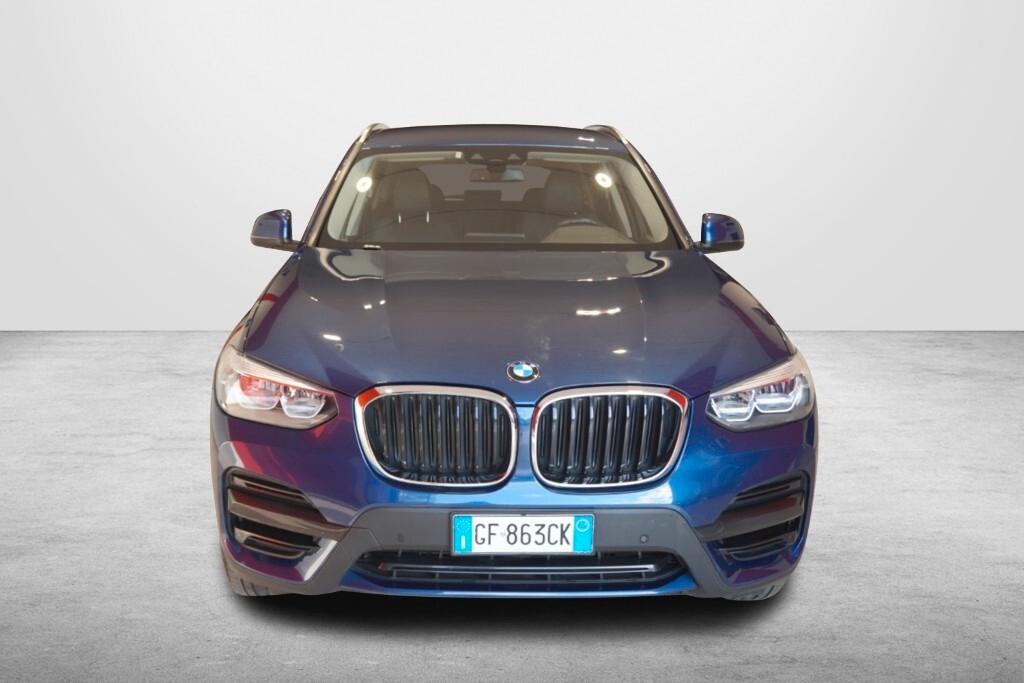 BMW X3 20D 190CV STEPTRONIC 48V X-DRIVE BUSINESS ADVANTAGE ( FARI LED - PELLE - CLIMA TRIZONA - CRUISE - NAVI - CARPLAY - PARK ASSISTANT - TELECAMERA POST. - CERCHI 18 )