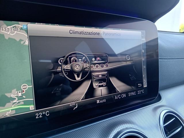 MERCEDES-BENZ E 220 D AMG LINE AUTOMATICO CRONOLOGIA TAGLIANDI
