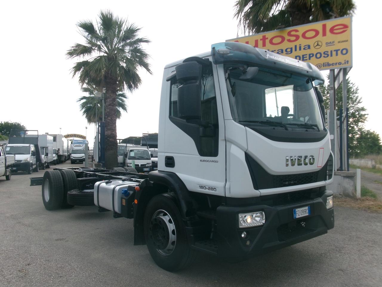 Iveco EUROCARGO 180/28 E6 TELAIO PASSO 5175 DA ALLESTIRE **PERFETTO**