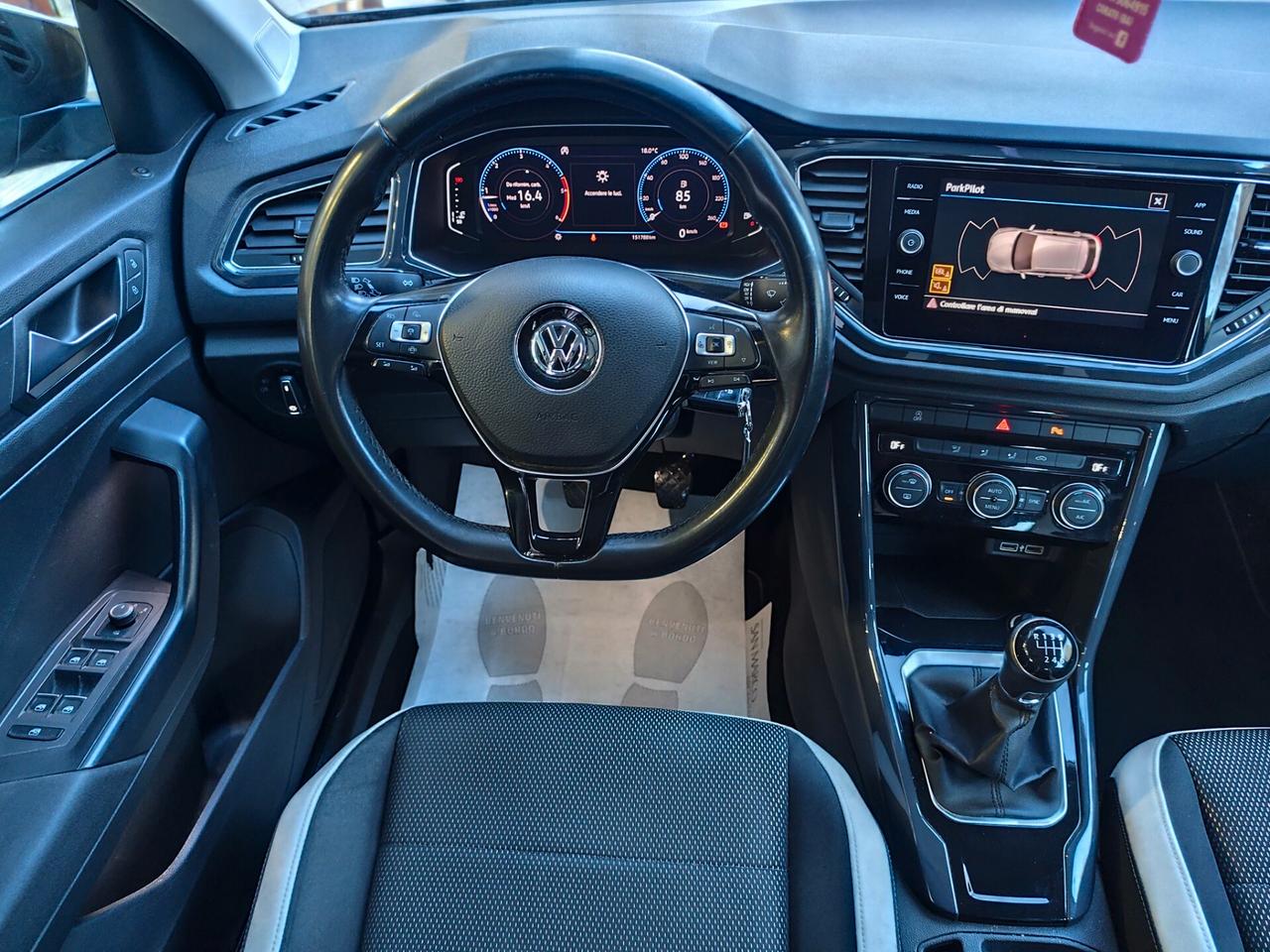 Volkswagen T-Roc 1.6 TDI 115CV DIESEL PERFETTA
