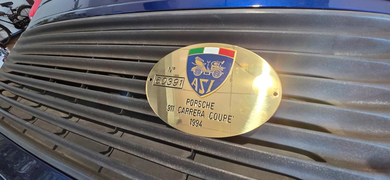 Porsche 911 993 Porsce Carrera2 Book service asi oro italia
