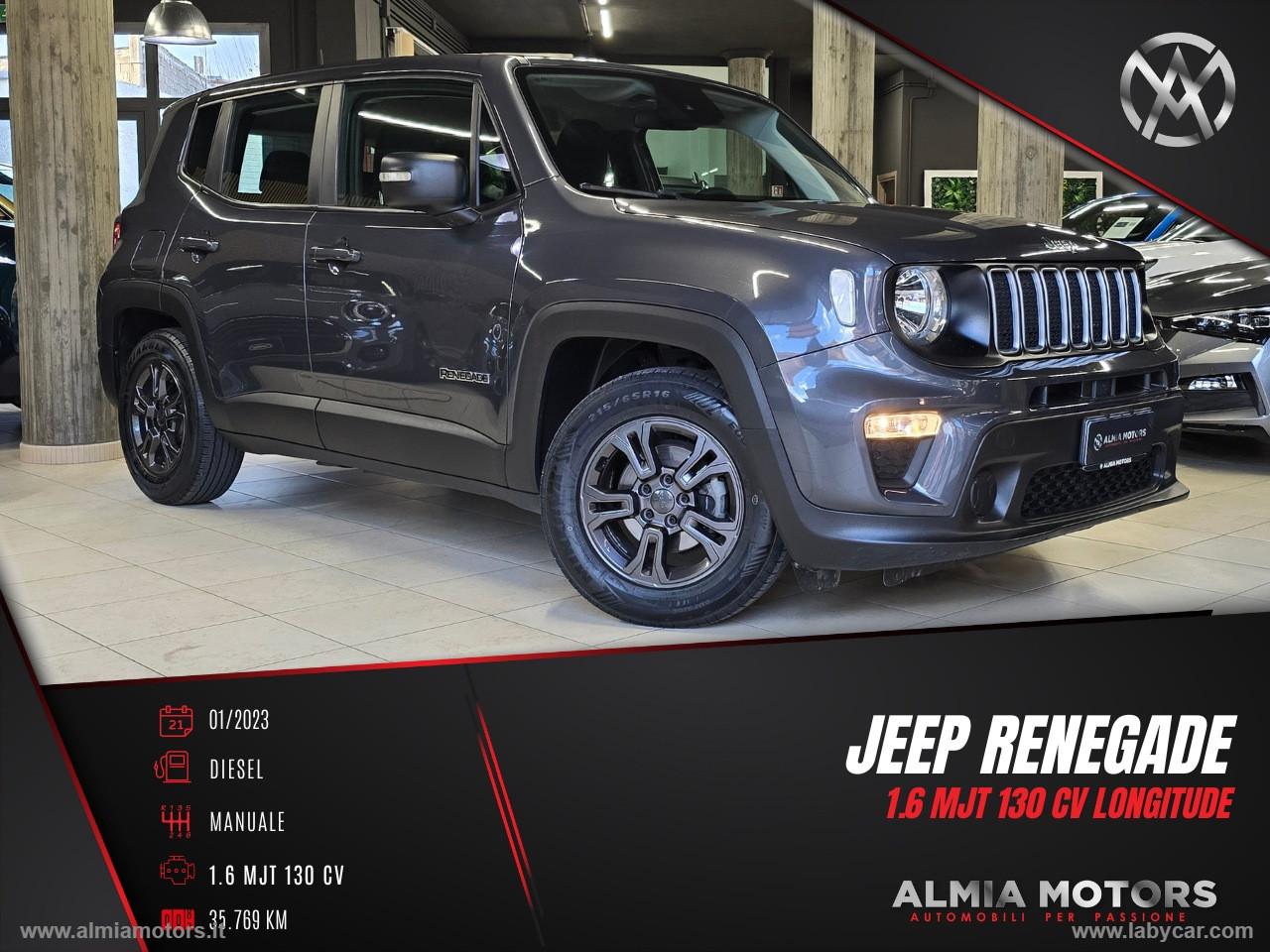JEEP Renegade 1.6 Mjt 130CV Longitude
