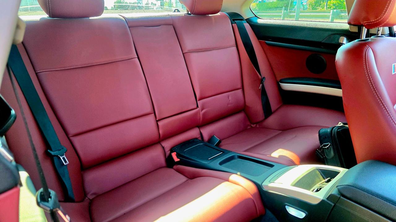 Bmw 320d E92 coupè Interni pelle rosso