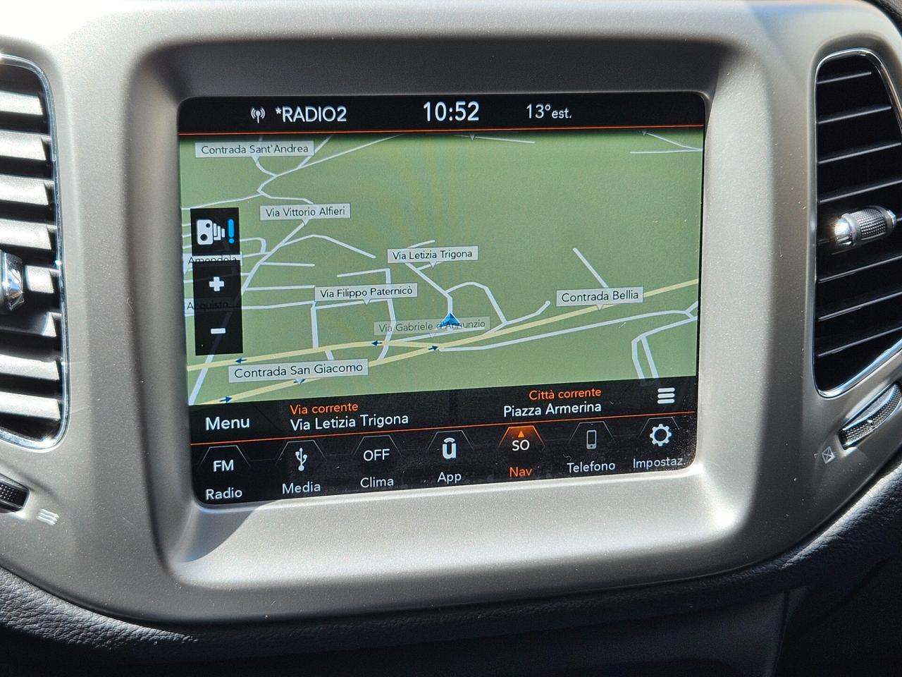 JEEP COMPASS 1600 MJT DICEMBRE 2018 KM CERTIFICATI