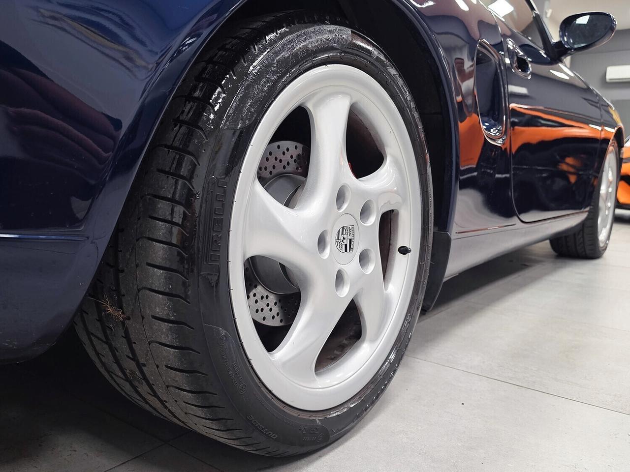 Boxster 3.2 S MANUALE _ BLU LAPIS _ 3.2S _ SERVICE BOOK _ PELLE ALCANTARA _ GARANZIA 12 MESI