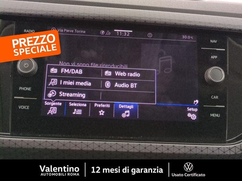 Volkswagen T-Cross T-Cross 1.0 TSI DSG 110 CV Advanced