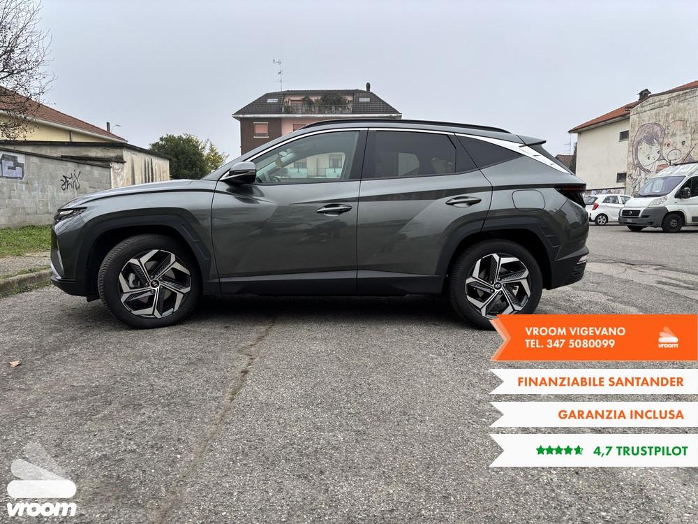 HYUNDAI Tucson 3ª serie Tucson 1.6 HEV aut. Ex...