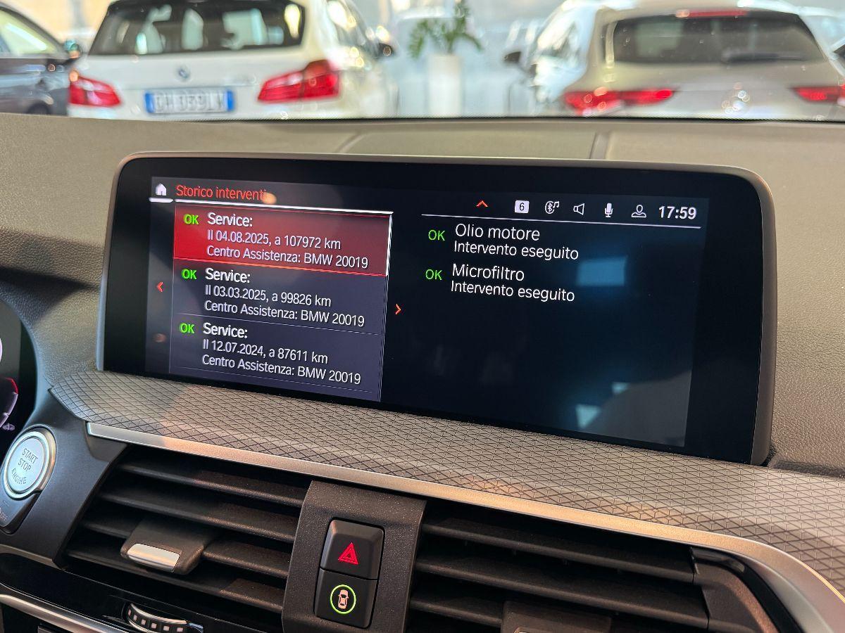 BMW X3 xDrive20d Msport Tetto/Cerchi 20'