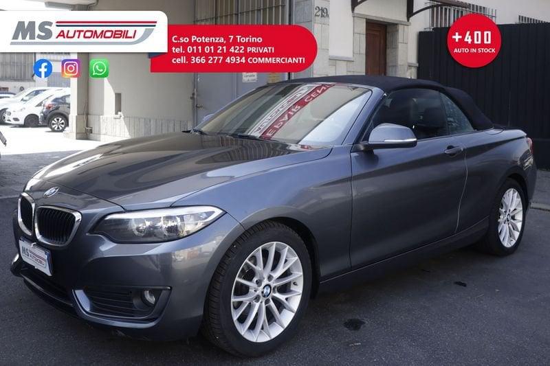 BMW Serie 2 Cabrio BMW Serie 2 Cabrio 218d Cabrio Luxury Unicoproprietario
