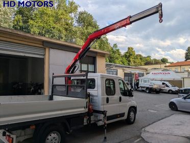 FIAT DUCATO 35 2.3 MJT 130 CV maxi doppia cabina gru