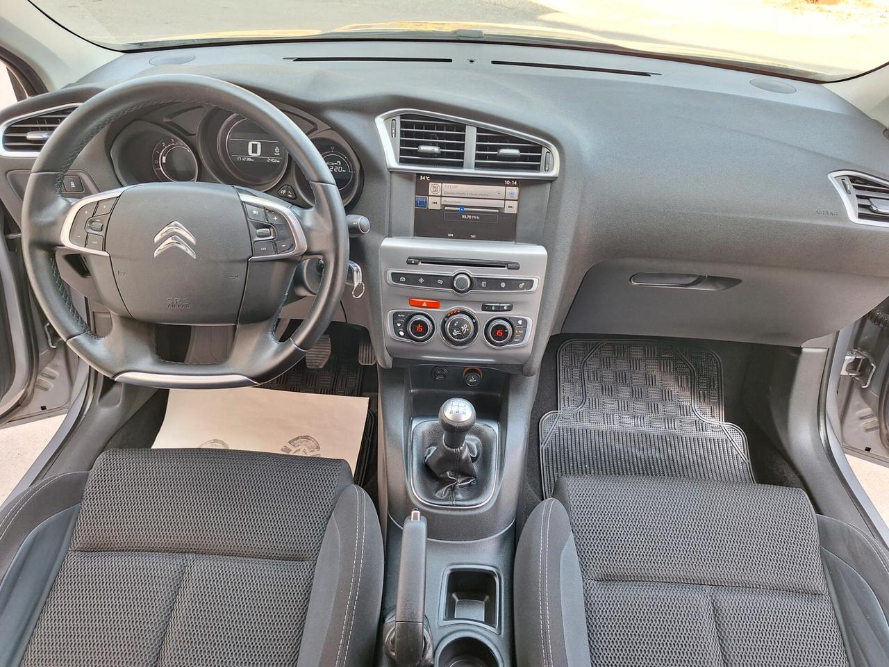Citroen C4 1.6 hdi 100 cv BERLINA PERFETTA 2017