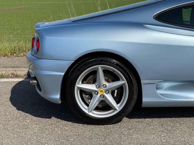 Ferrari 360 modena F1 grigio azzurro alloy service book