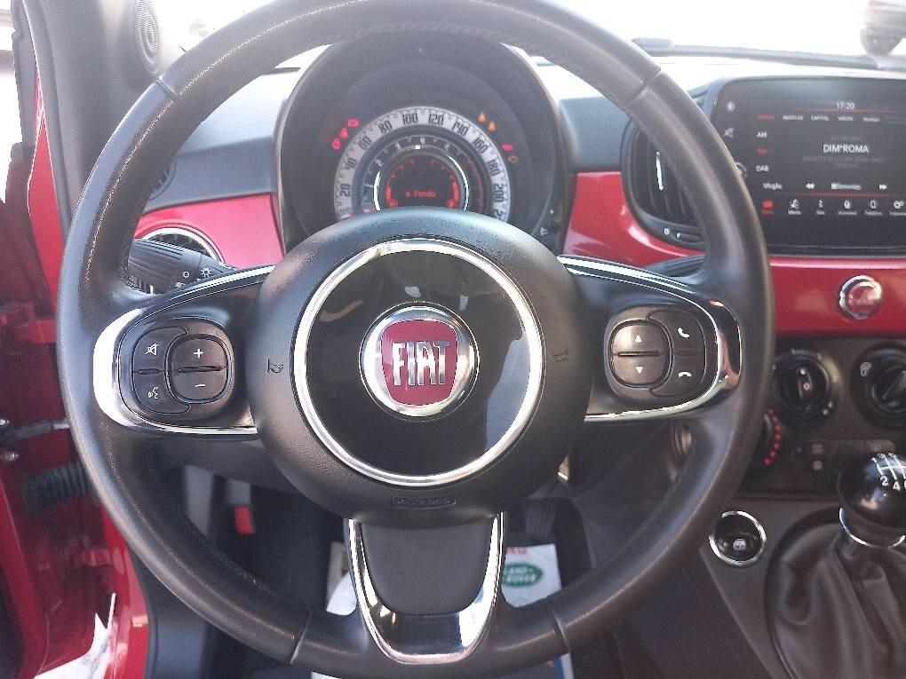 Fiat 500 1.0 Hybrid Connect BICOLORE KM 49800 GARANZIA TOTALE SENSORI