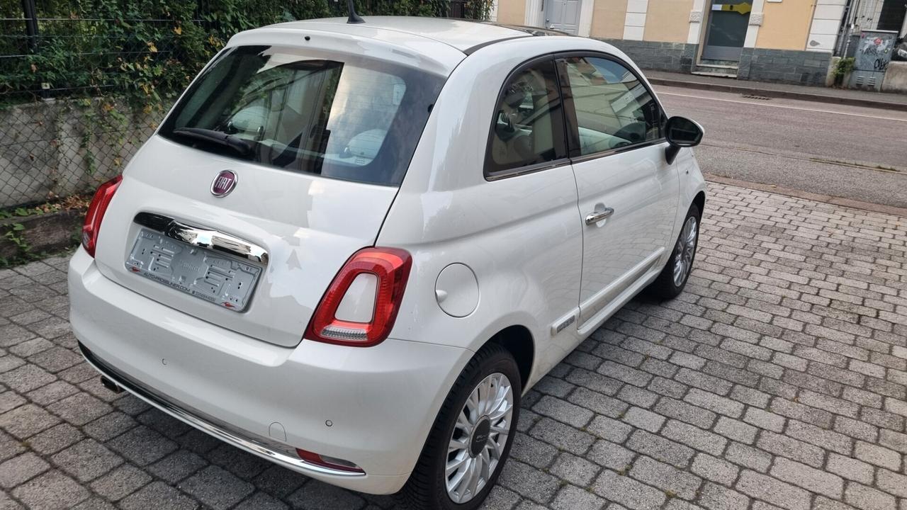 Fiat 500 Lounge 69cv anno2018 km59000