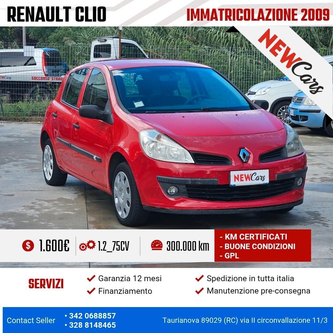 Renault Clio 1.2 16V 5 porte Le Iene GPL