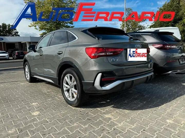 Audi Q3 S LINE APPLE CAR PLAY CRUISE CONTROL ADATTIVO SENS PARK DOPPI 17" VETRI SCURI AUDI PRE SENSE