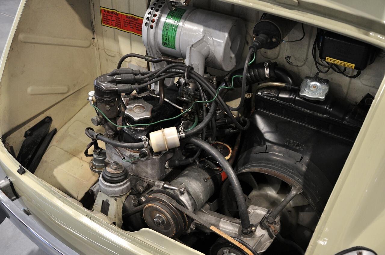 Fiat 600 tipo 100 633cc targhe nere ottima