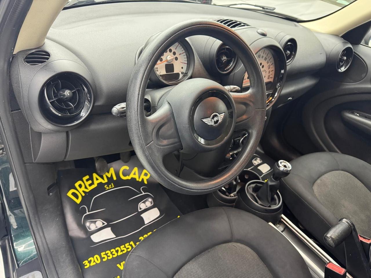 Mini One D Mini Countryman 1.6 diesel 90Cv -Ok Neopatentati