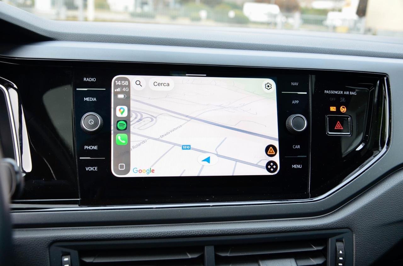 VOLKSWAGEN TAIGO 1.5 TSI R-LINE 150cv DSG, UNICOPROPRIETARIO, UFF ITALIANA, EURO 6D, TETTO, FARI FULL LED, APPLE ANDROID, PERMUTE