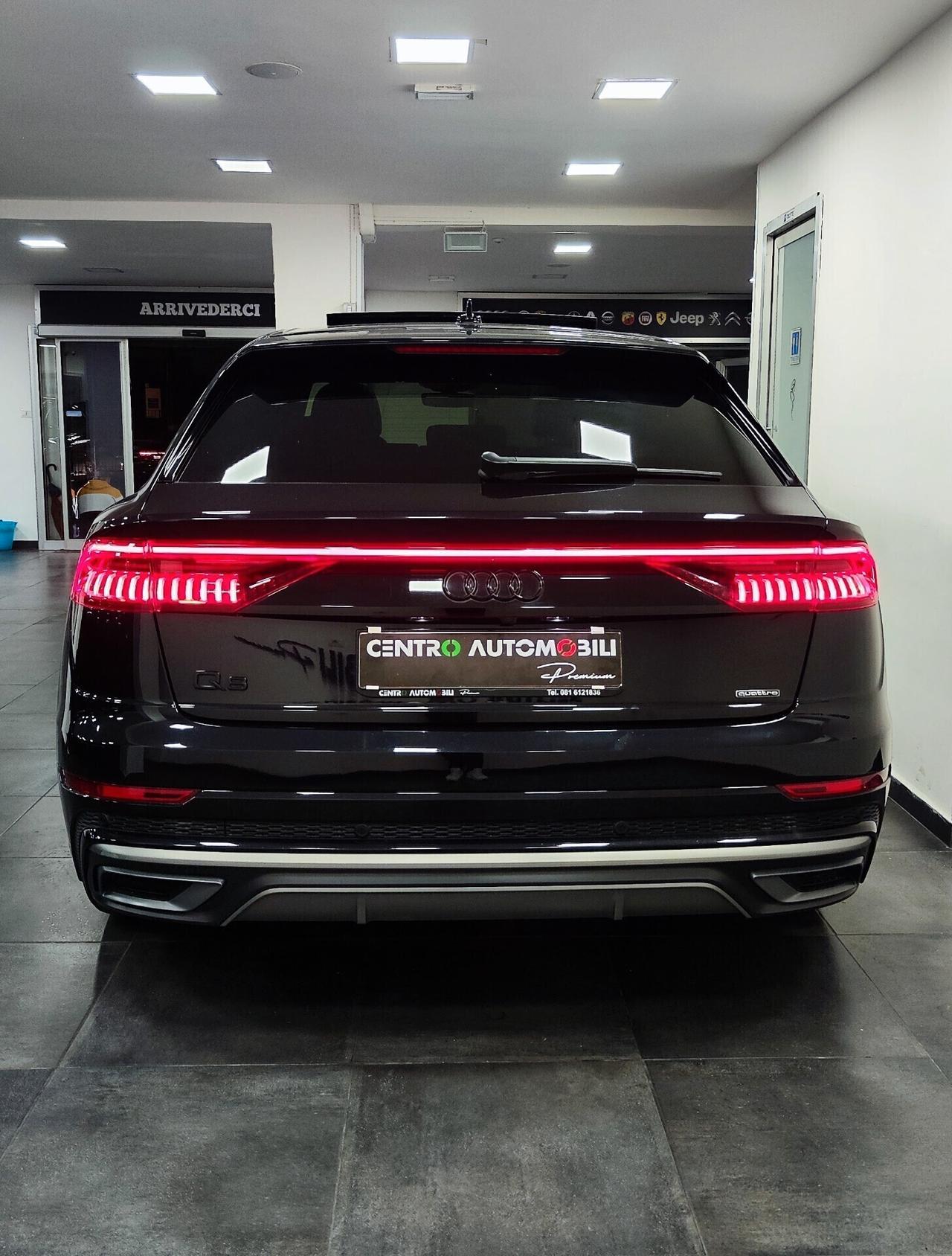 Audi Q8 50 TDI 286 CV quattro tiptronic S Line Tetto Matrix Night